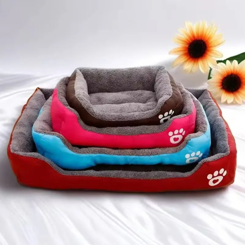 Soft Plush Bed for Small Dogs and Cats, Comfortable Sleep Mat for Puppies and Tiny Breeds