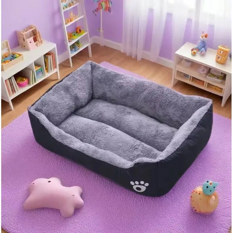 Soft Plush Bed for Small Dogs and Cats, Comfortable Sleep Mat for Puppies and Tiny Breeds