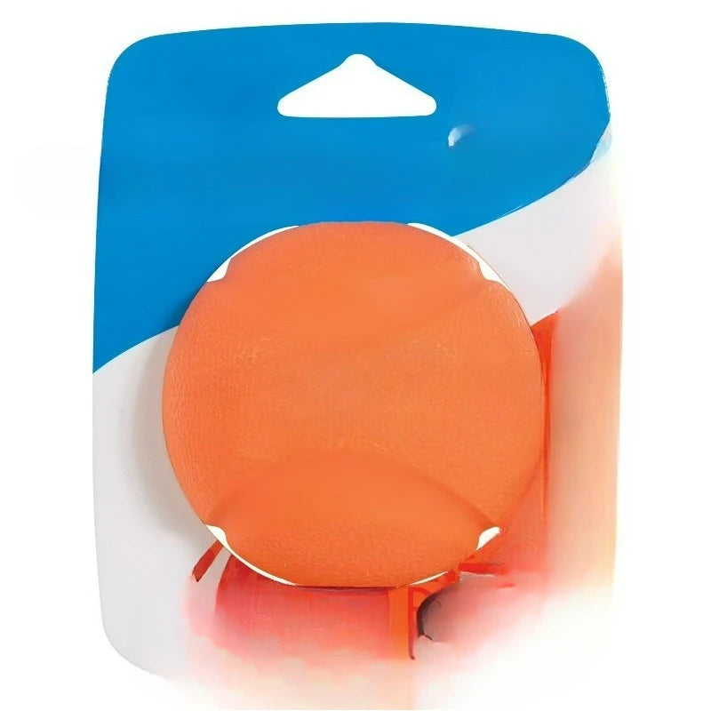 High Bounce Ball Rubber Fetch Dog Toy, Large 3" for Large Dogs Up To 90 lb, Pack of 1, Assorted