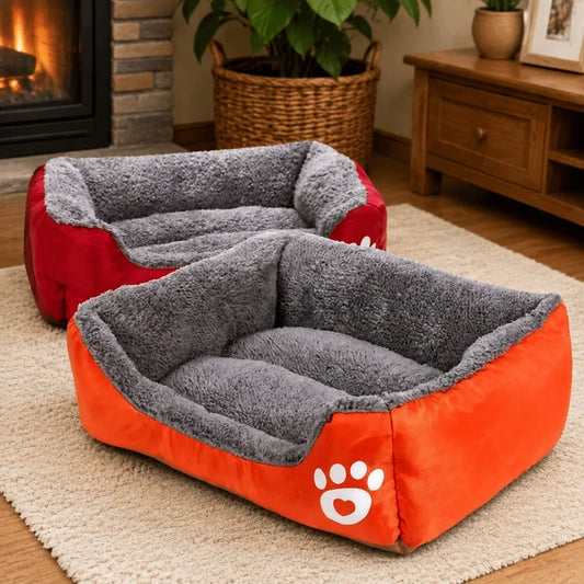 Soft Plush Bed for Small Dogs and Cats, Comfortable Sleep Mat for Puppies and Tiny Breeds